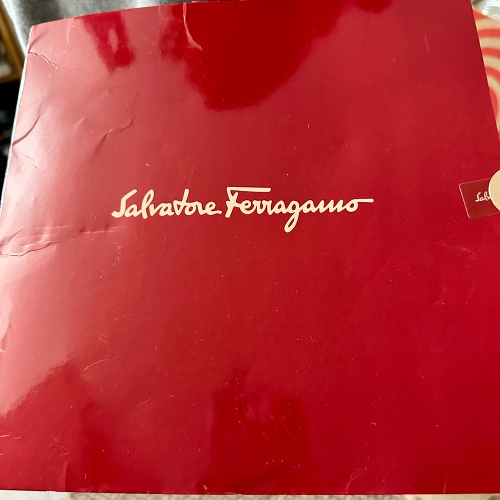 Salvatore Ferragamo 100% Silk Scarf